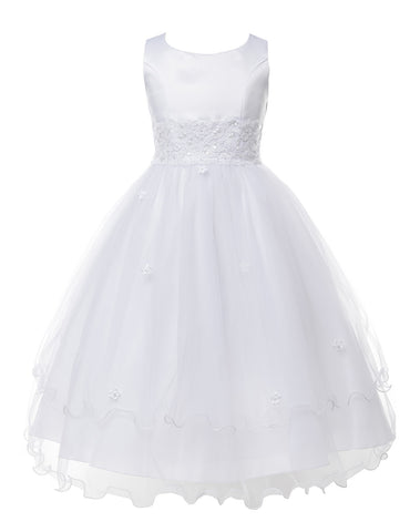 OLIVIA KOO Girls Graceful First Communion Dress